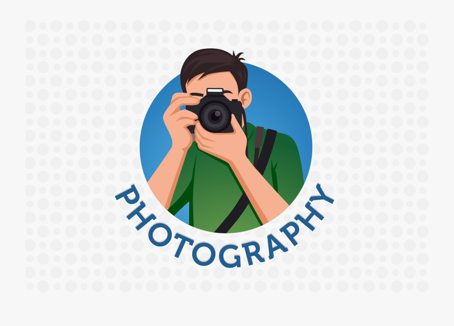 Camera Photography Vector Photographer Logo Man Clipart - Camera Photography Logo Png, Transparent Clipart