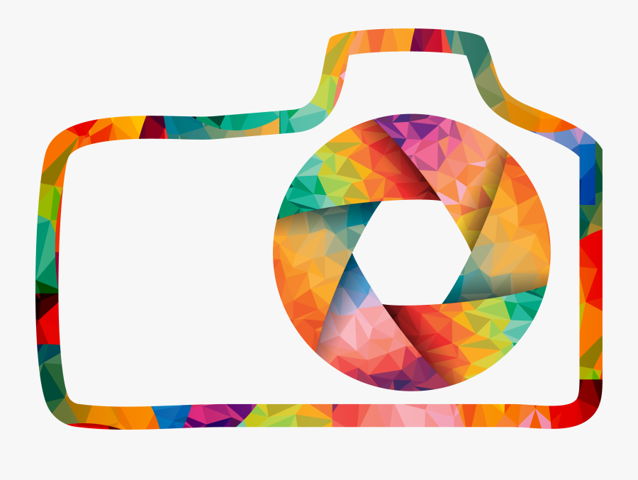 Transparent Photographer Clipart - Photography Png Logo Colorful, Transparent Clipart