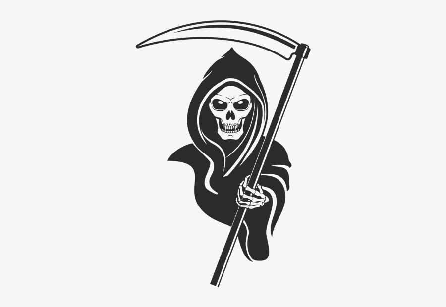 Clip Art Logo Png For - Grim Reaper Black And White , Free Transparent ...