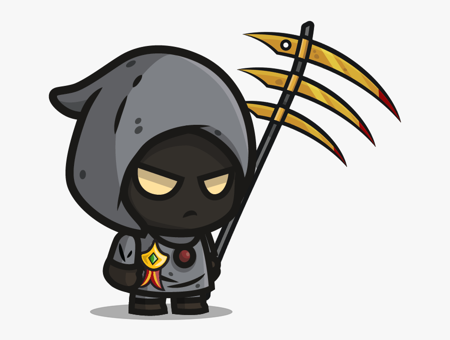 Chibi Fighter, Transparent Clipart