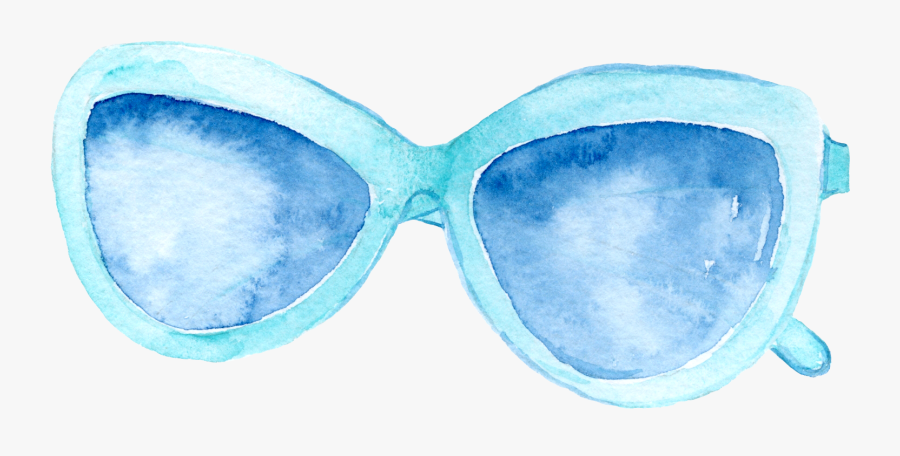 Sunglasses Watercolor Clipart , Png Download - Sunglasses Watercolor Transparent Background, Transparent Clipart