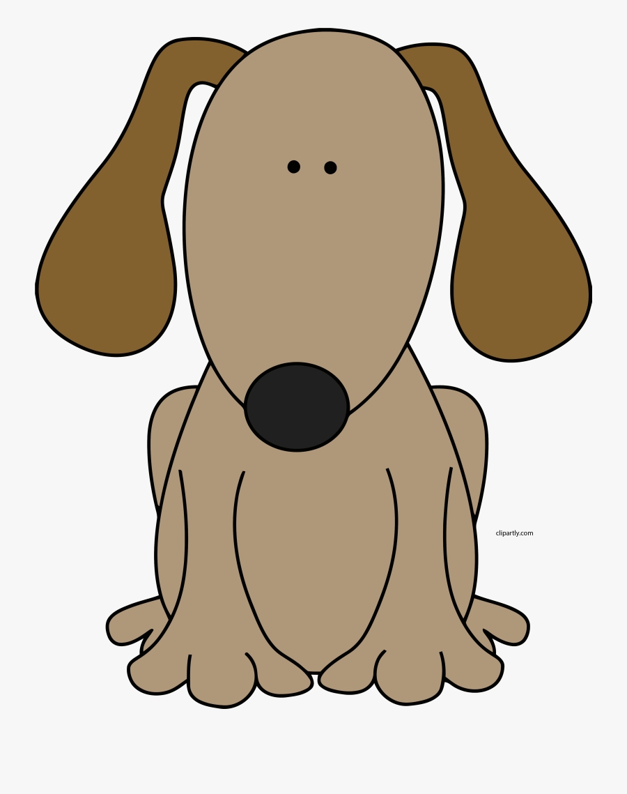 Clip Art Tan Color Png Clipartly - Floppy Ear Dog Cartoon, Transparent Clipart