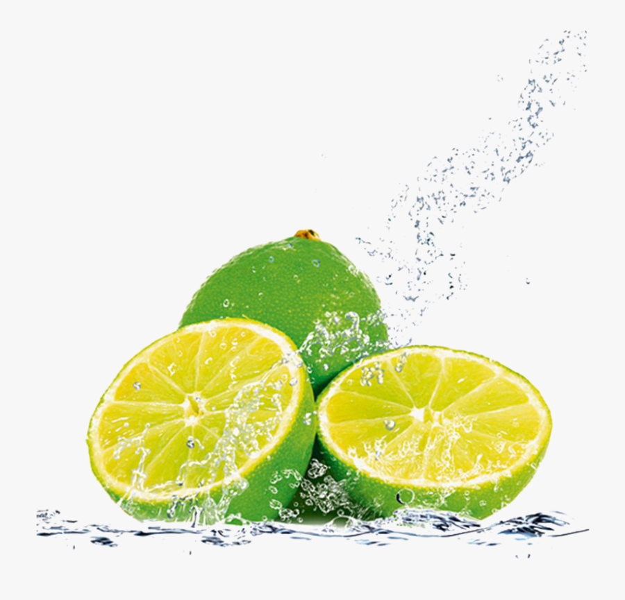 Lime Splash Clipart - Fruit Water Splash Png, Transparent Clipart