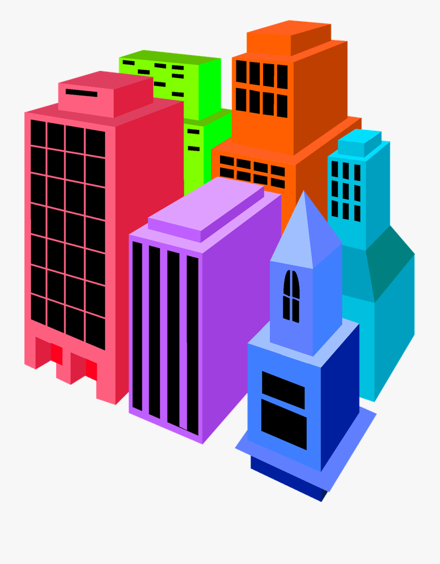 Skyscraper Clipart City - Characteristics Of Business, Transparent Clipart