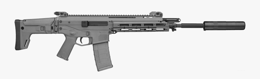 Assault - Clipart - Bushmaster Acr 7.62, Transparent Clipart