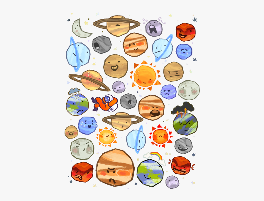 Clipart Science Solar System - Solar System Transparent, Transparent Clipart