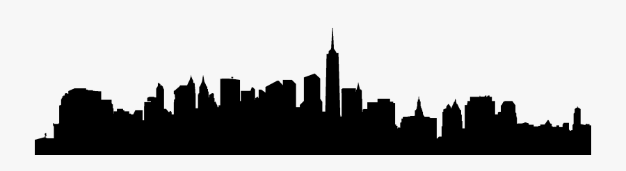 Boston Skyline Silhouette At Getdrawings - Nyc Skyline Silhouette Transparent, Transparent Clipart