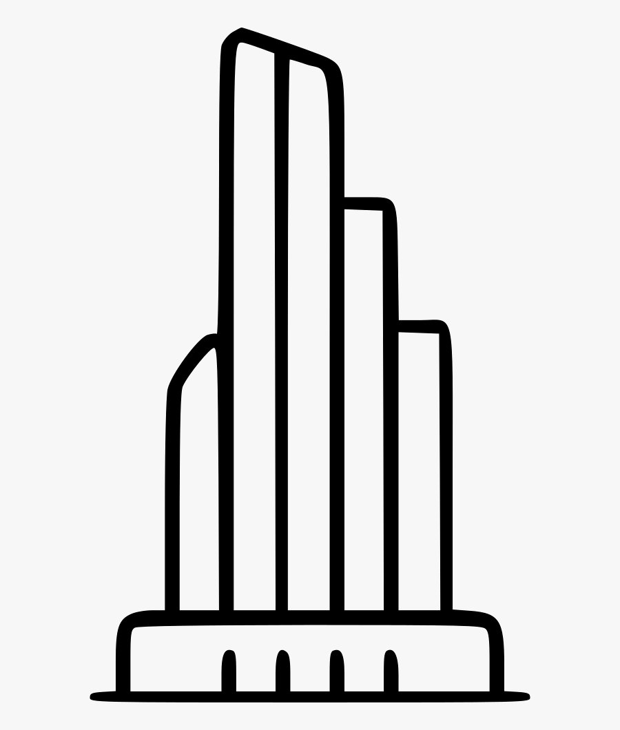 Office Clipart Skyscraper - Building, Transparent Clipart