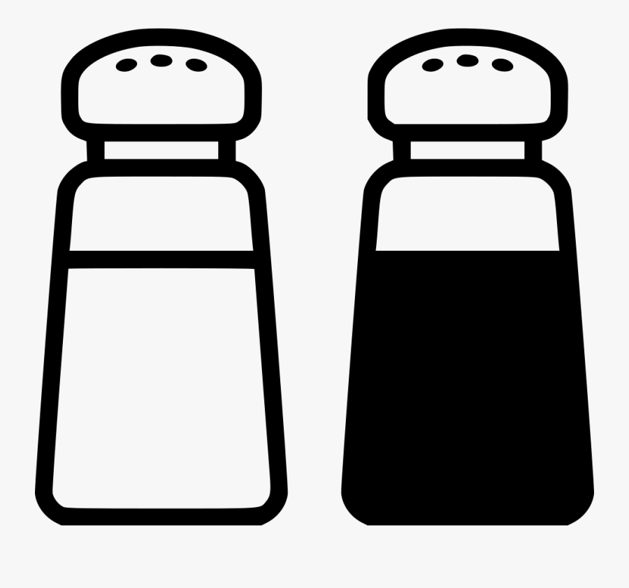 Salt Pepper - Salt And Pepper Shakers Clipart, Transparent Clipart