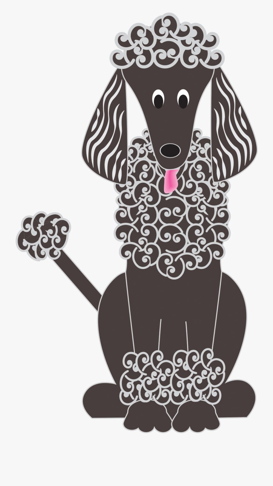 Transparent Clipart Of Dogs - Standard Poodle, Transparent Clipart