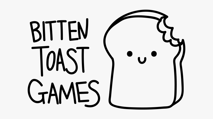 Jpg Library Toast Clipart Simple - Drawing Of Bitten Toast, Transparent Clipart