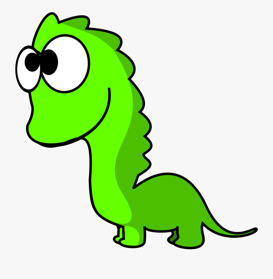 Dinosaur Comics Clipart - Cartoon Dinosaur Without Background, Transparent Clipart