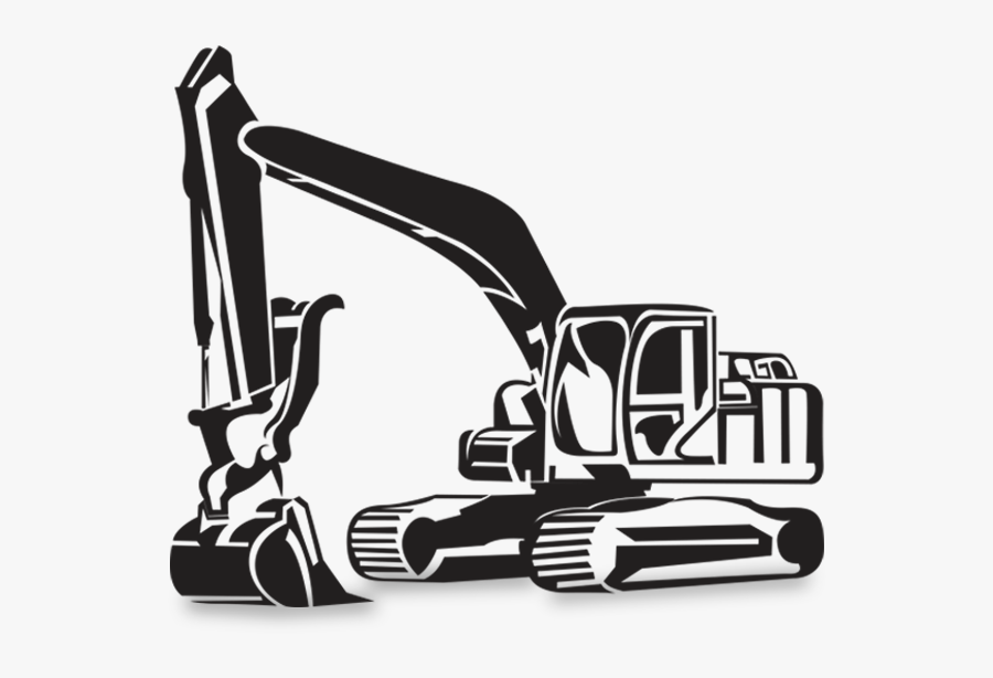 Excavator Backhoe Earthworks Machine Clip Art - Excavator Vector Png, Transparent Clipart