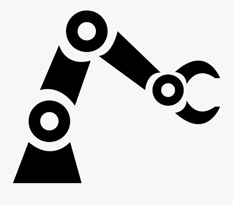Excavator Arm Svg Free - Industry 4.0 Icon Png, Transparent Clipart