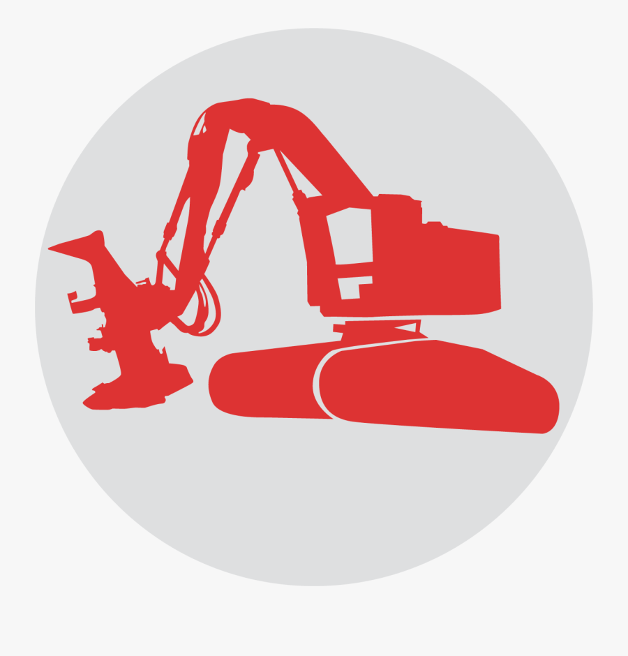 Feller Buncher Clipart, Transparent Clipart