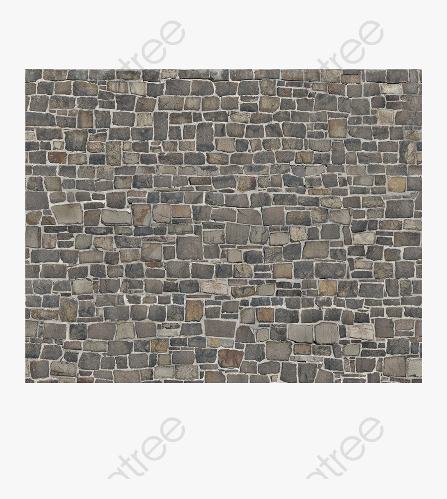 Stone Brick Wall Texture - Stone Wall Texture Map Diffuse, Transparent Clipart