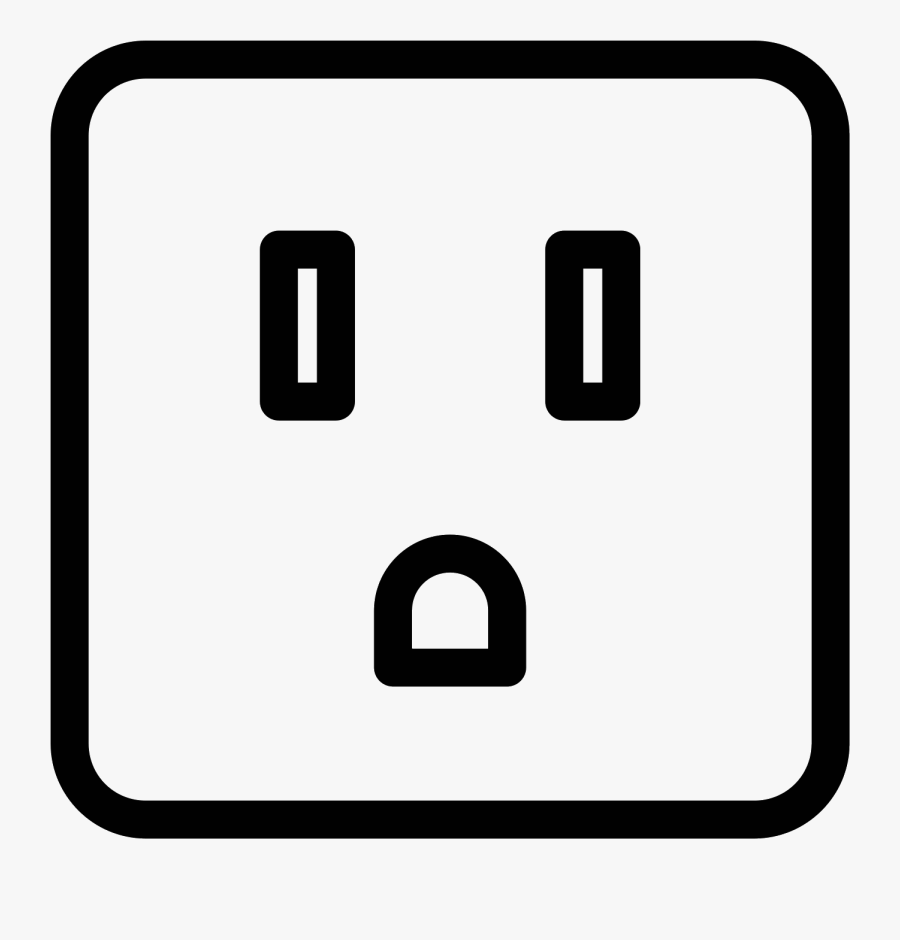 Socket Icon Free Download - 3 Pin Socket Icon, Transparent Clipart