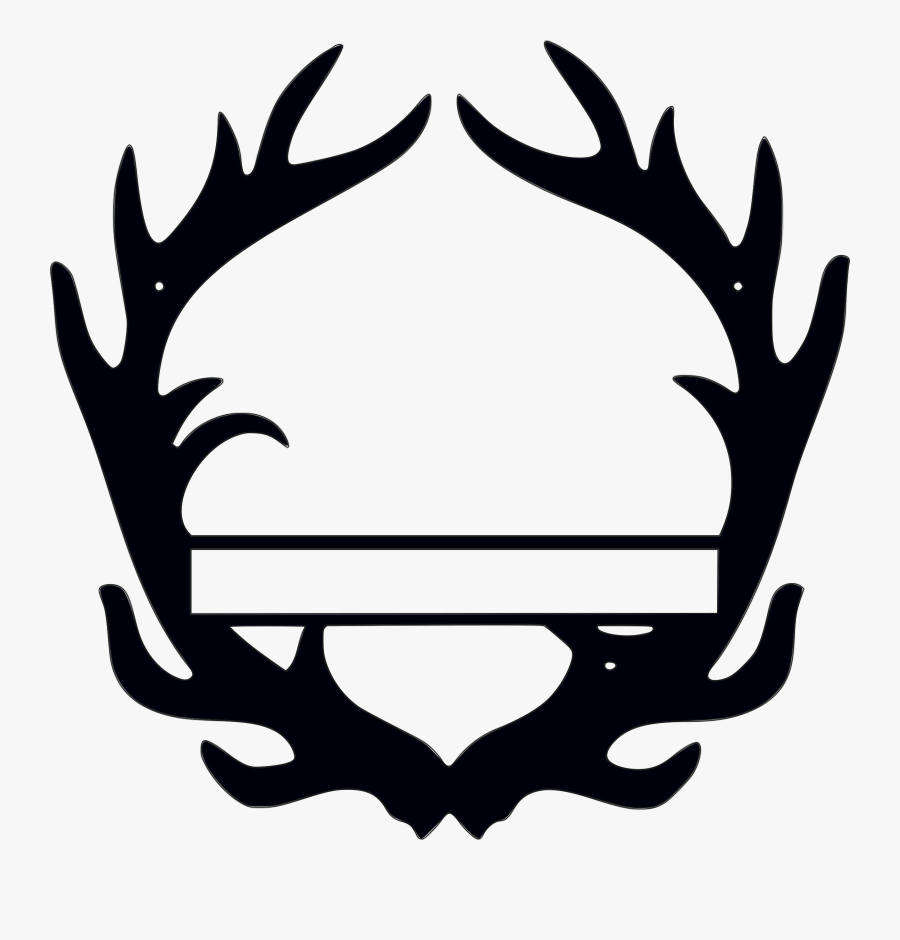 Antler Monogram Clipart , Png Download - Antler Monogram, Transparent Clipart