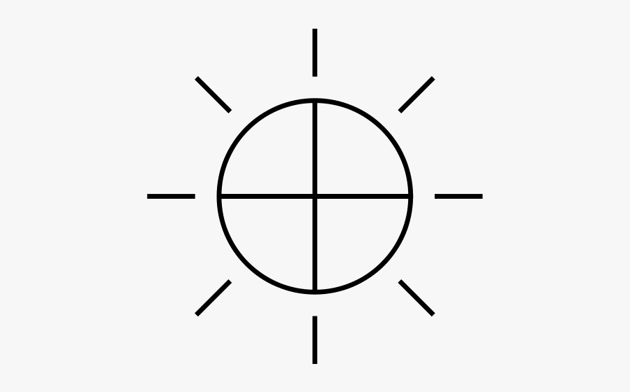 Angle,symmetry,area - Ancient Symbol For Control, Transparent Clipart