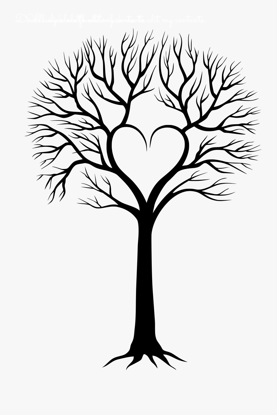 Transparent Family Tree With People Clipart - Best Family Tree Drawing, Transparent Clipart