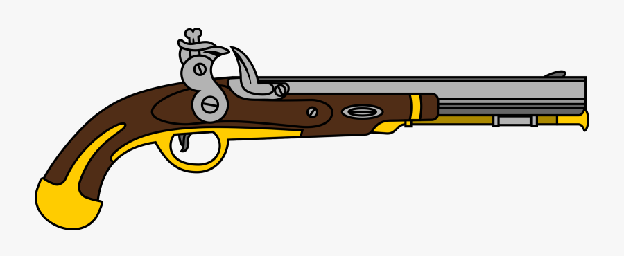 Pistol Clipart Harpers Ferry - Harpers Ferry Model 1806, Transparent Clipart