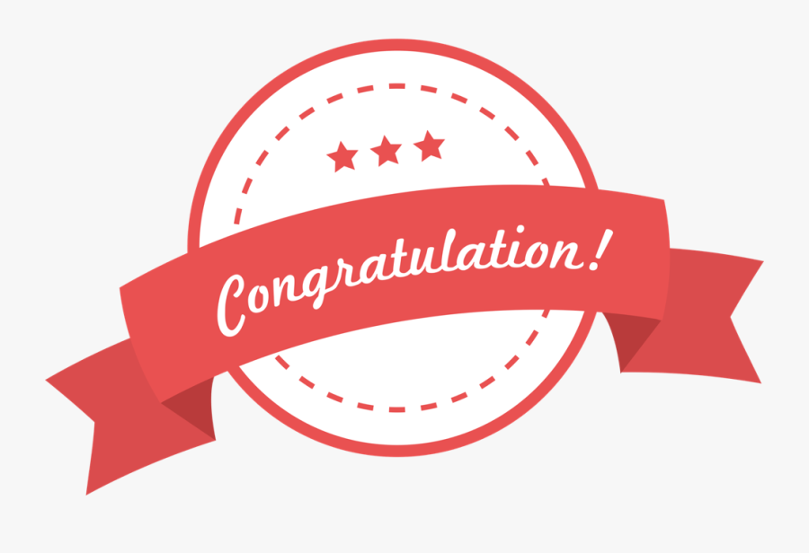 Transparent Congratulations Clipart - Congratulations Circle