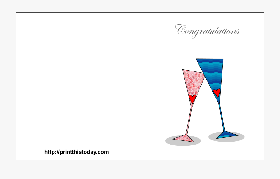 Clip Art Congratulations Templates - Congratulations Card Template Printable, Transparent Clipart
