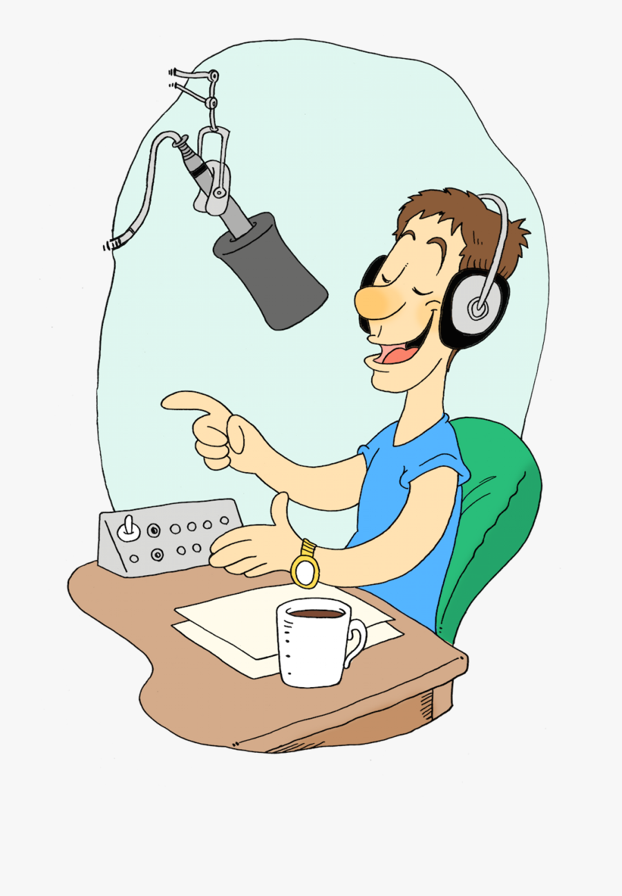 Radio Presenter Clip Art