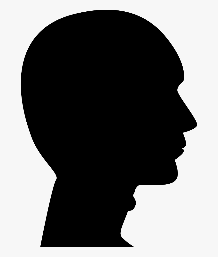 Transparent Man Head Silhouette Png - Silhouette, Transparent Clipart