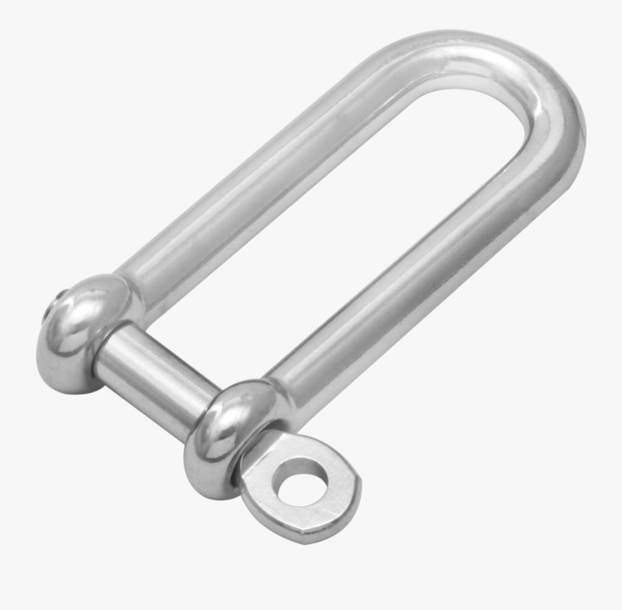 Long Type Dee Shackle, Transparent Clipart