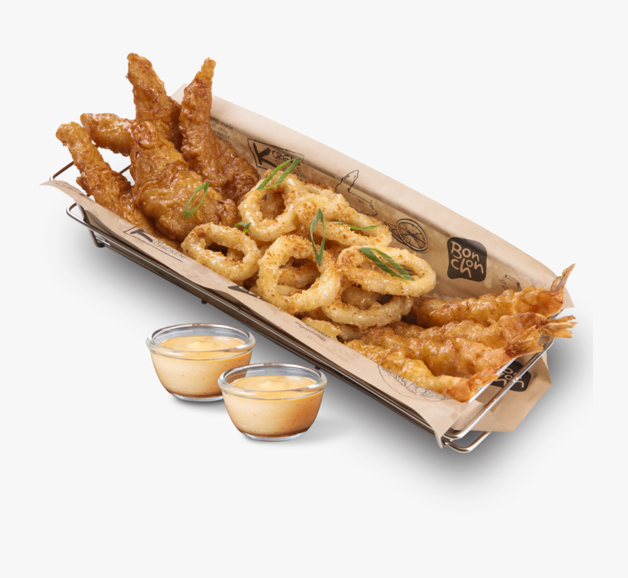 Transparent Fried Shrimp Png - Bonchon Seafood Platter Price, Transparent Clipart