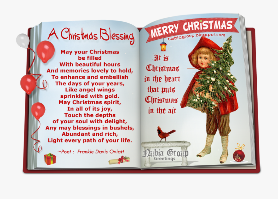 Clip Art Quotes About Blessings - Christmas Blessing Quotes, Transparent Clipart