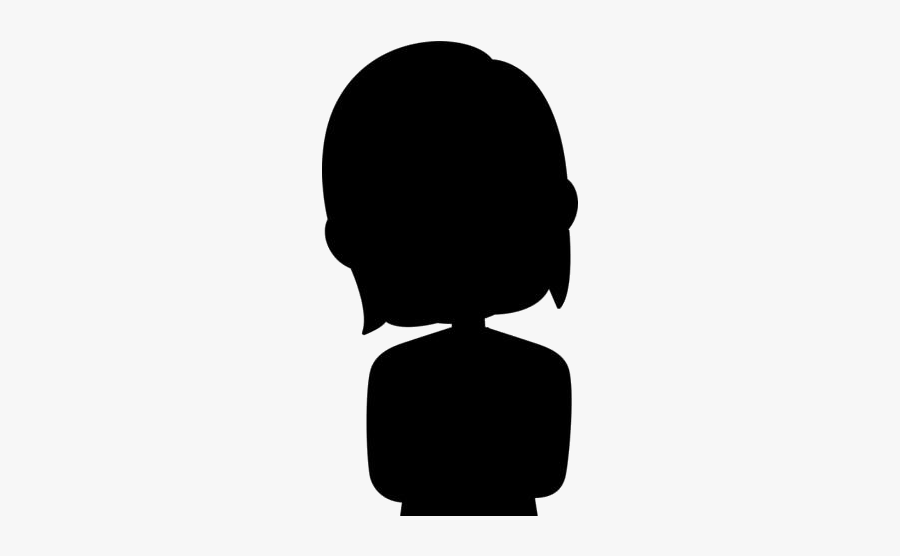 Transparent Woman Perplexed Clipart, Woman Perplexed - Silhouette, Transparent Clipart