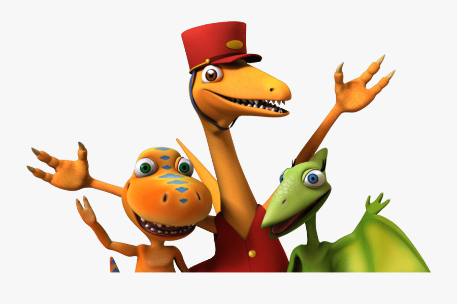 Transparent Dinosaur Cartoon Png - Animated Dinosaur Train Characters, Transparent Clipart