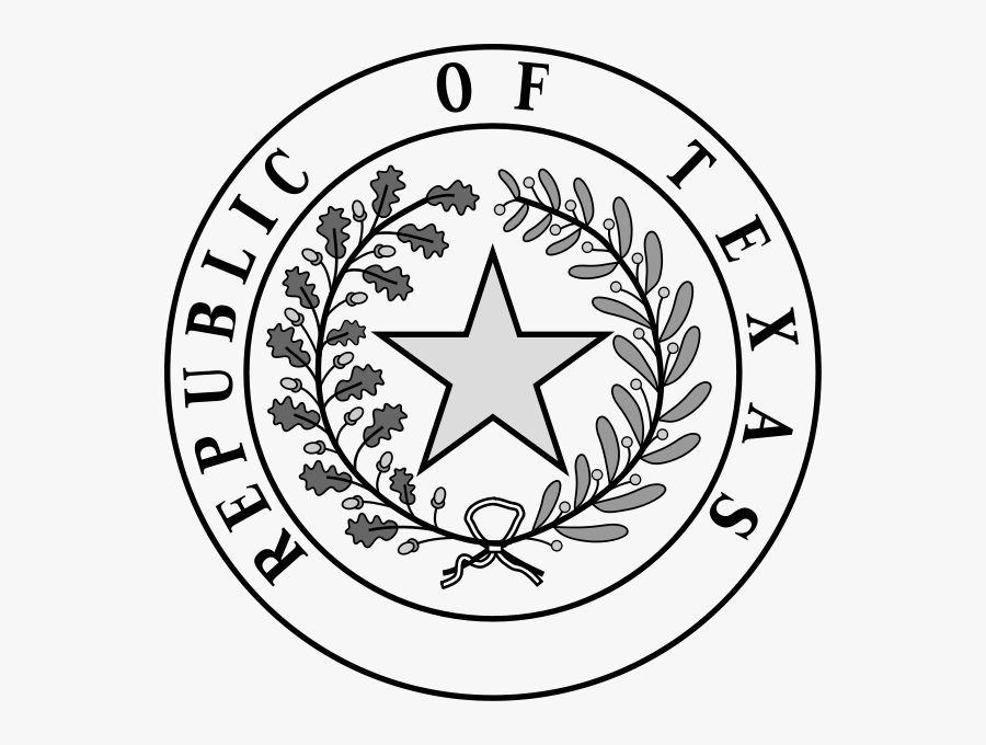 Republic Of Texas Coat Of Arms, Transparent Clipart