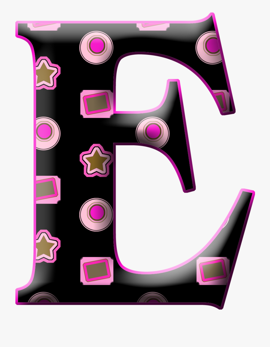 Gifs Y Fondos Pazenlatormenta - Letras En Fucsia Y Negro, Transparent Clipart