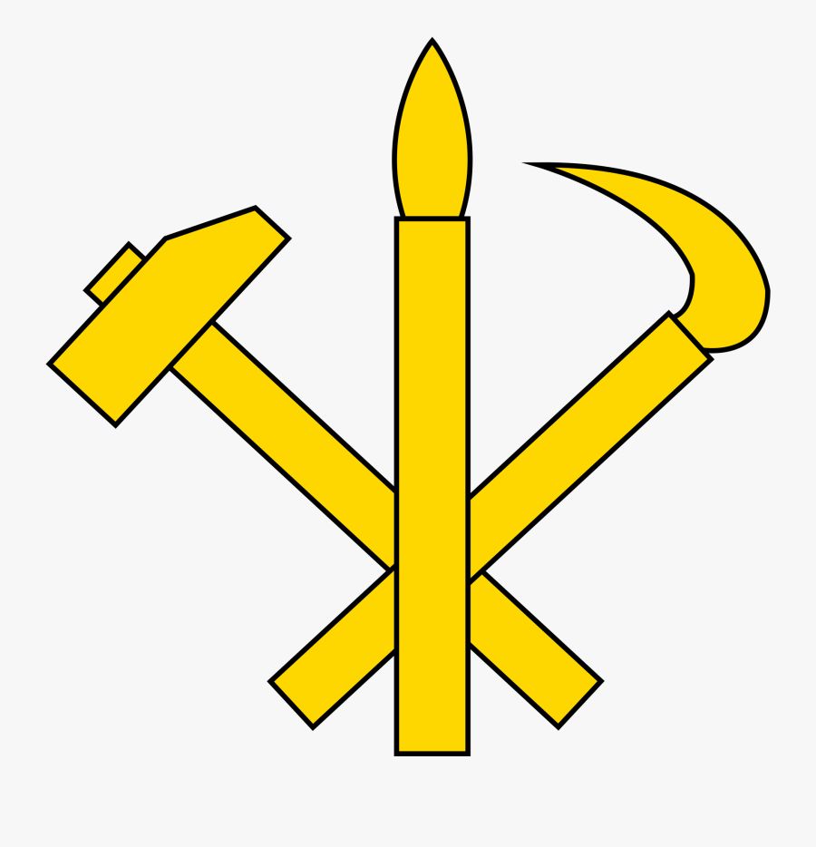 Gavel Clipart Parliamentary Democracy - Symbol For North Korea, Transparent Clipart