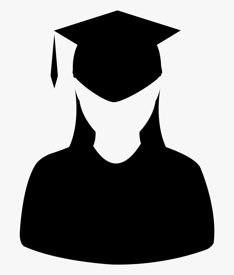 Graduate Girl - Masters Degree Clipart, Transparent Clipart