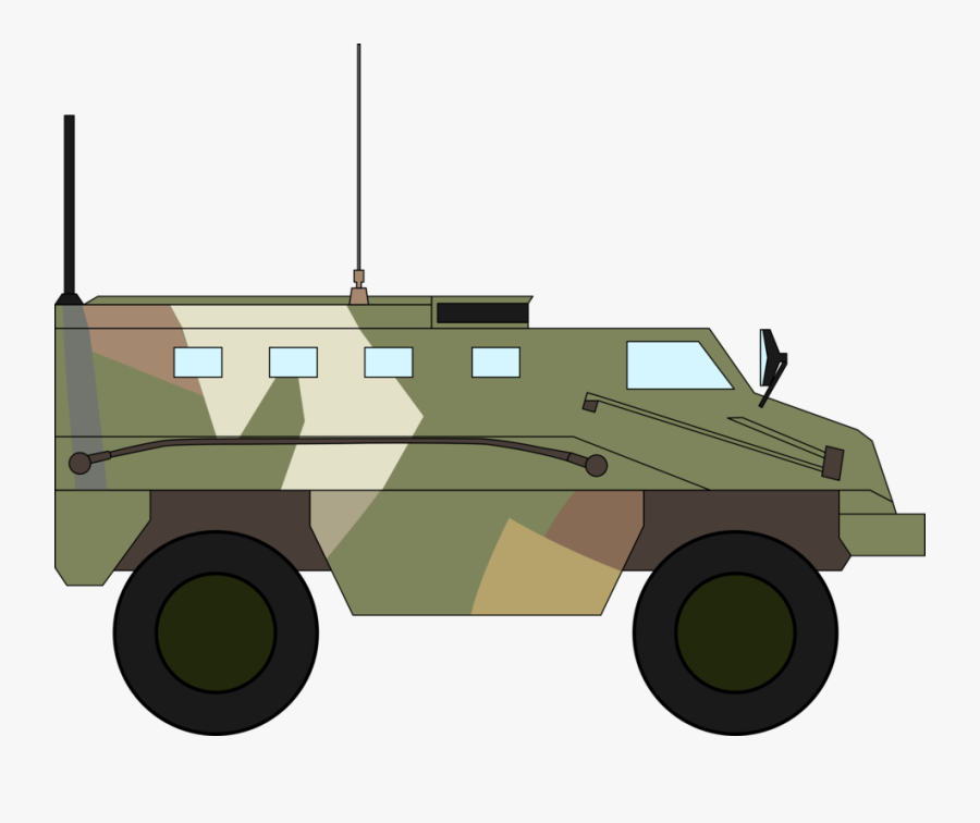 Military Vehicle,weapon,vehicle - Clipart Armoured Car, Transparent Clipart