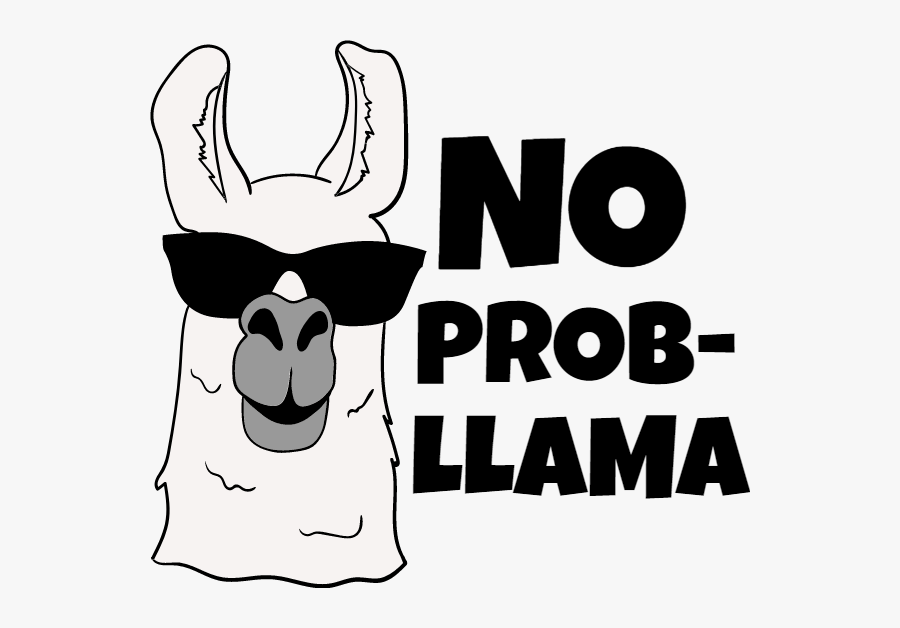 No prob Lama. Рисунок no prob-Lama. No prob llama ава. Llama PNG.