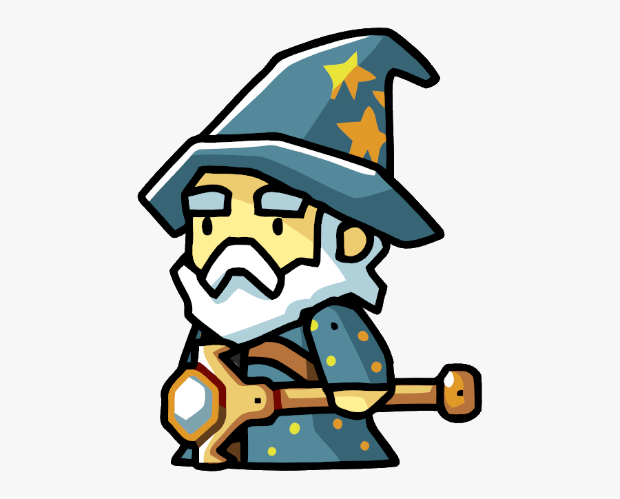 Wheel Clipart Rumpelstiltskin - Scribblenauts Wizard, Transparent Clipart