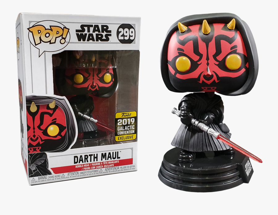 Star Wars Episode I - Funko Pop Star Wars Darth Maul, Transparent Clipart