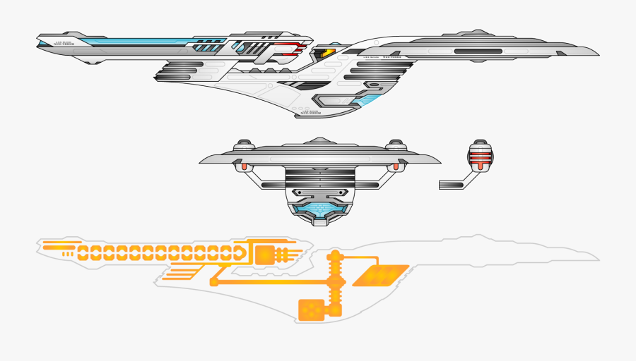 Starship Design Star Trek, Transparent Clipart