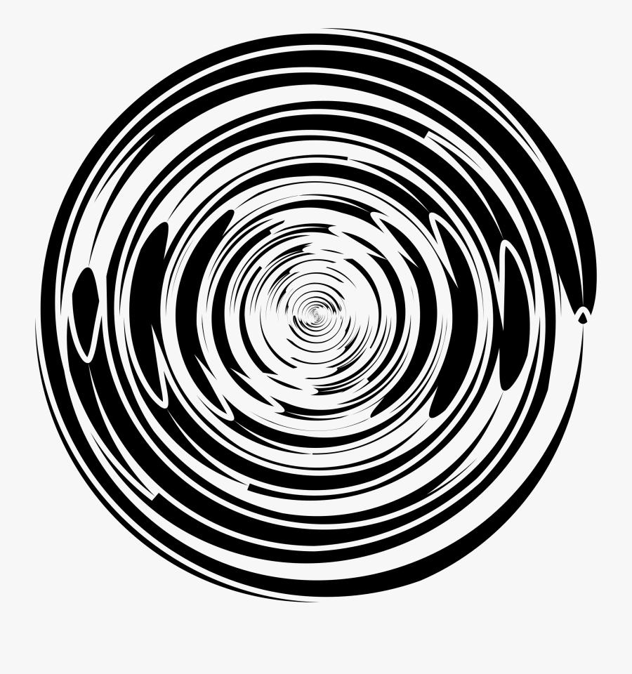 Whirlpool Drawing Easy Huge Freebie Download For Powerpoint - Abstract Vortex Png, Transparent Clipart