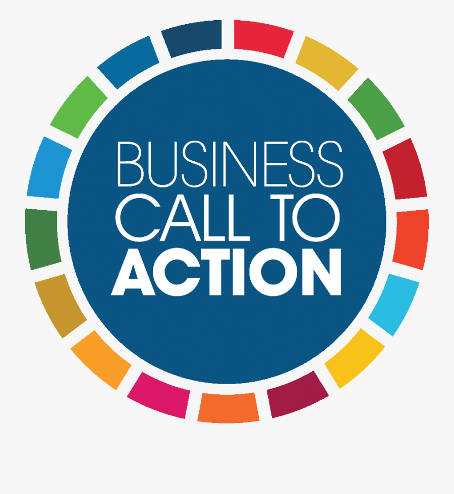 Companies Committed To The Of Sustainable Development - Business Call To Action Logo, Transparent Clipart