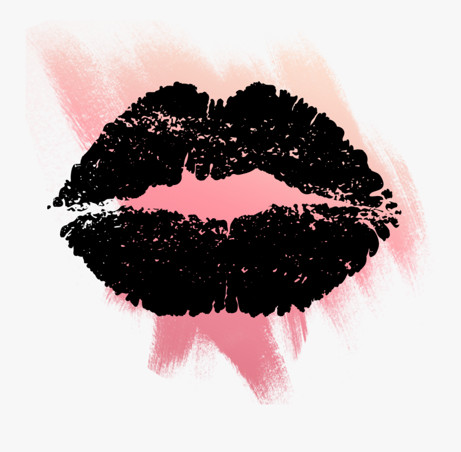 Lips Plakat - Black And White Lip Paintings , Free Transparent Clipart 