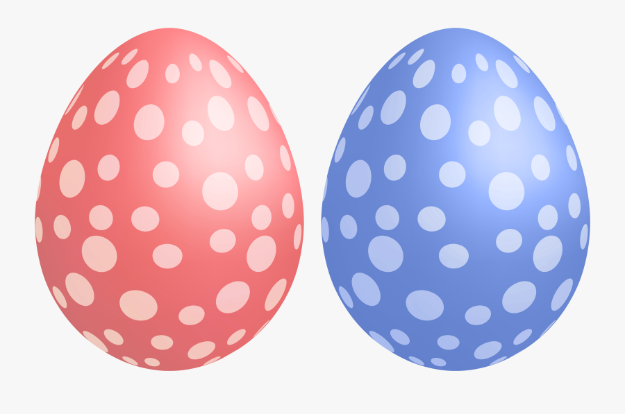 Easter Egg Clipart Polka Dot - Polka Dot Easter Egg, Transparent Clipart
