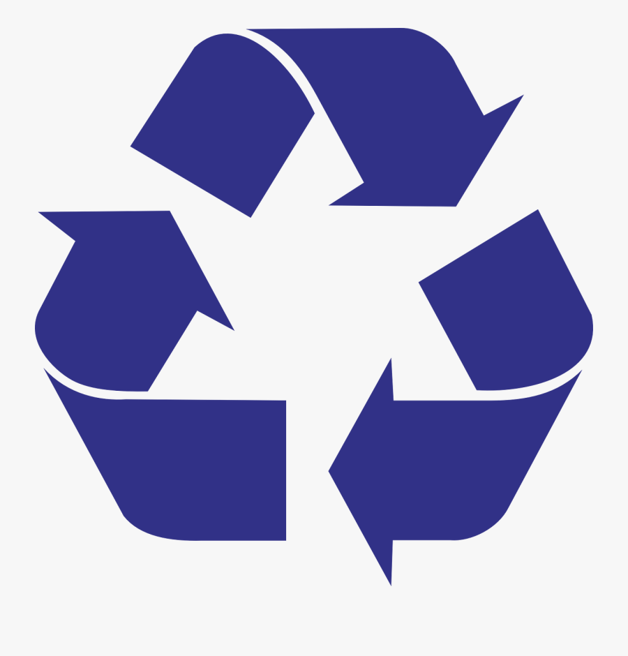 Recycle Bin Logo Blue Clipart , Png Download - Environmental Impacts Png, Transparent Clipart