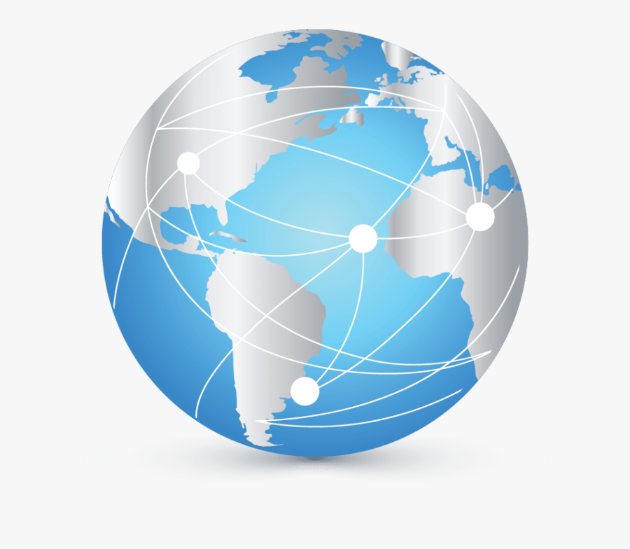 Design Free Network Templates - Logo Globe Png, Transparent Clipart
