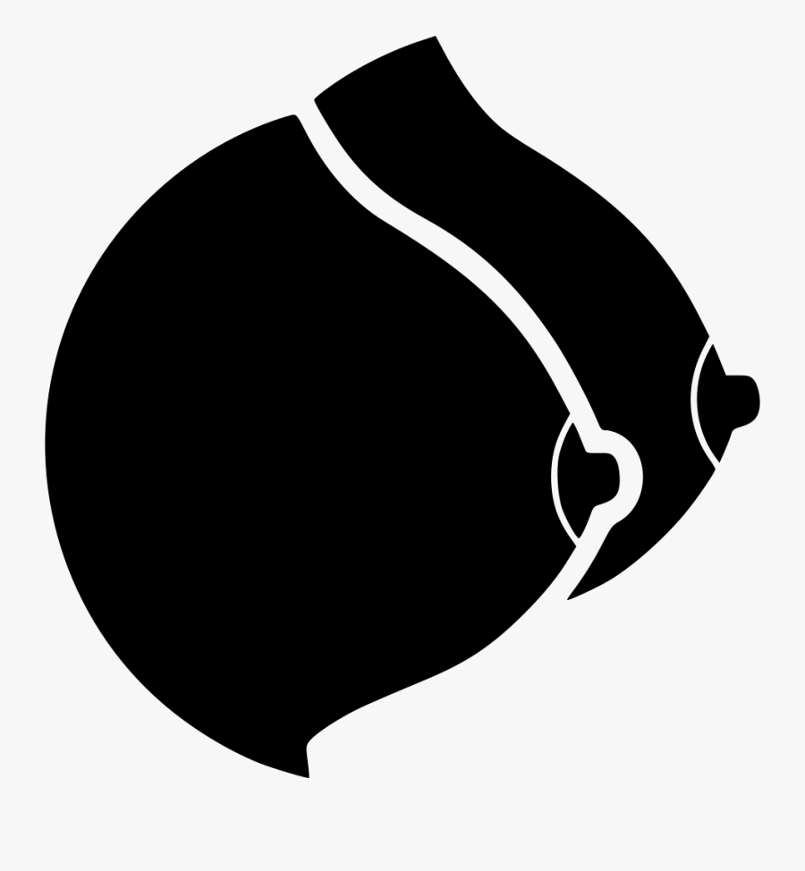 Tits - Tits Icon, Transparent Clipart